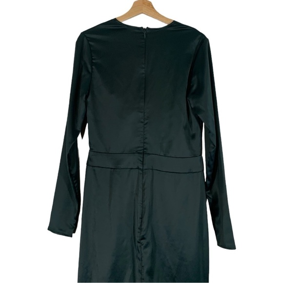 House of CB Serafina Satin Maxi Dress Size Medium - Picture 5 of 11